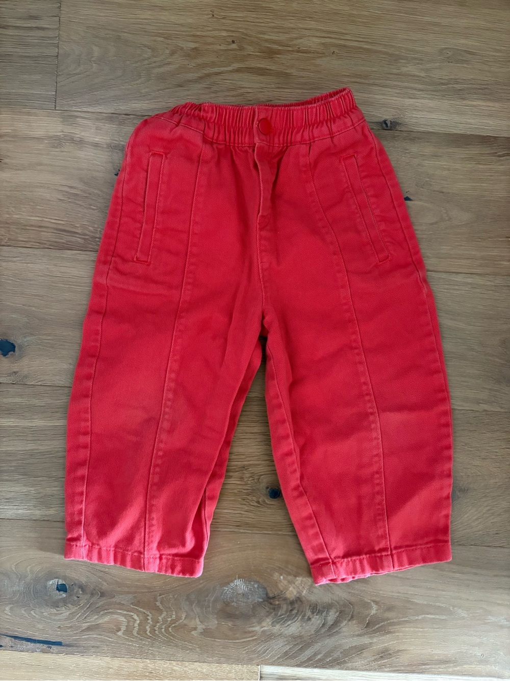 Hanna Andersson twill barrel pull on pant